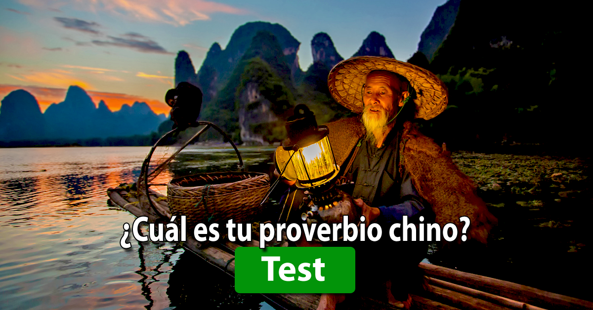 TEST DE ENTRETENIMIENTO: ¿Cuál es tu proverbio chino?